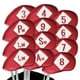thumbnail image 5 of Cubiertas de cabeza de golf Sharpla 12 piezas 1 juego ajuste suave resistente a la suciedad, 5 of 8