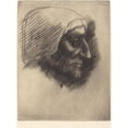 thumbnail image 3 of Alphonse Legros 19x24 Black Modern Framed Museum Art Print Titled - Antique Dealer B, 3 of 5