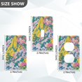 thumbnail image 7 of Yayeee Toggle Light Switch Wall Plate 1-Gang 4.5"x2.7" Home Decorative Outlet Cover, Green Mountains, 7 of 7