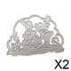 thumbnail image 1 of Troqueles de corte perfecl para Hacer tarjetas 2 piezas, 1 of 8