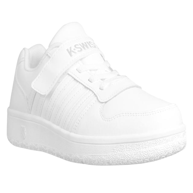 Tenis Para Niño K-Swiss T 24 Blanco Mike Velcro