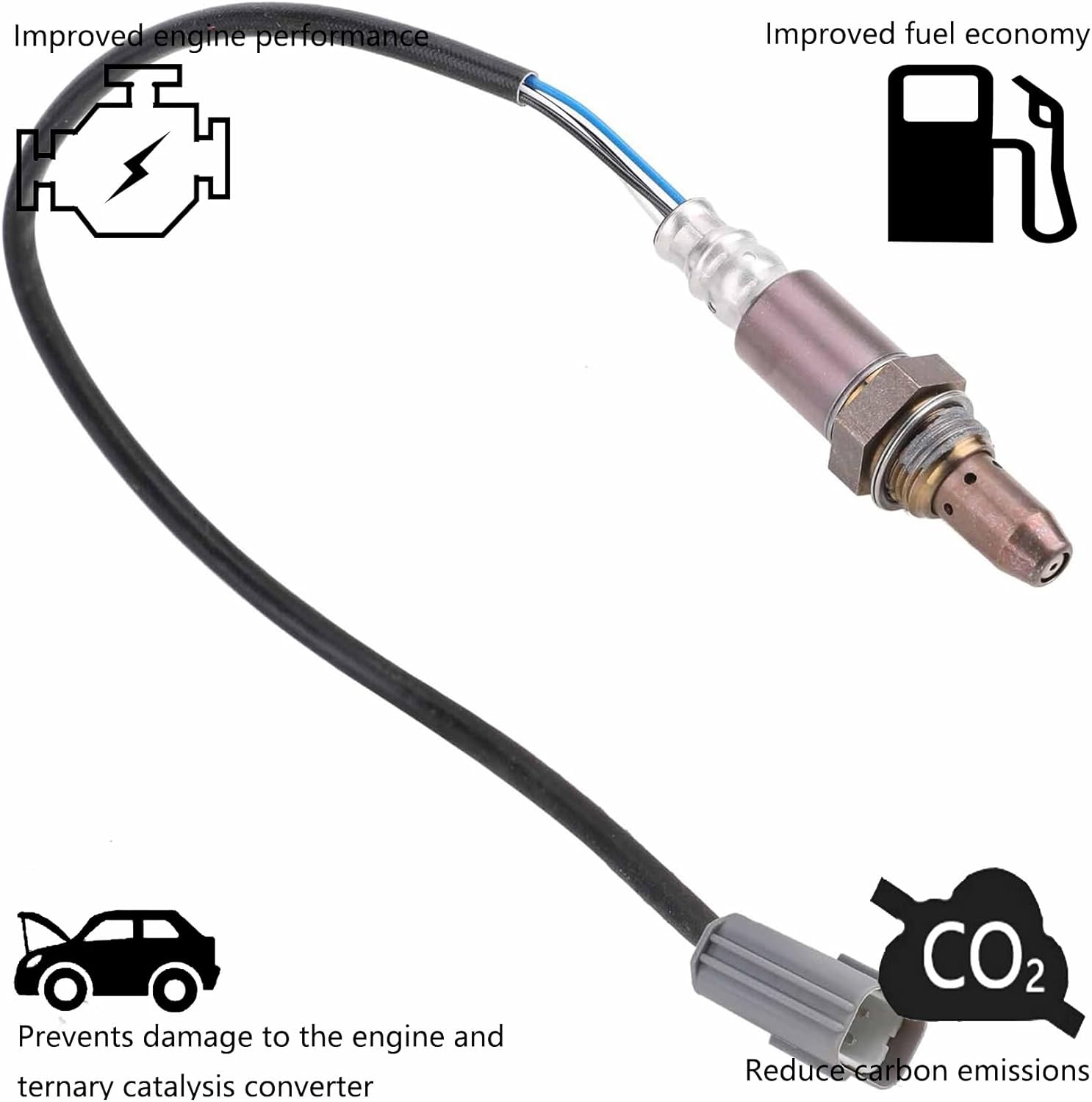 Air Fuel Upstream Oxygen Sensor 234-9036 Replacement for Nissan 2010-2013 Altima, Rogue/ 2012-2011 Xterra,Equator,Frontier,Pathfinder Bank 1 Sensor