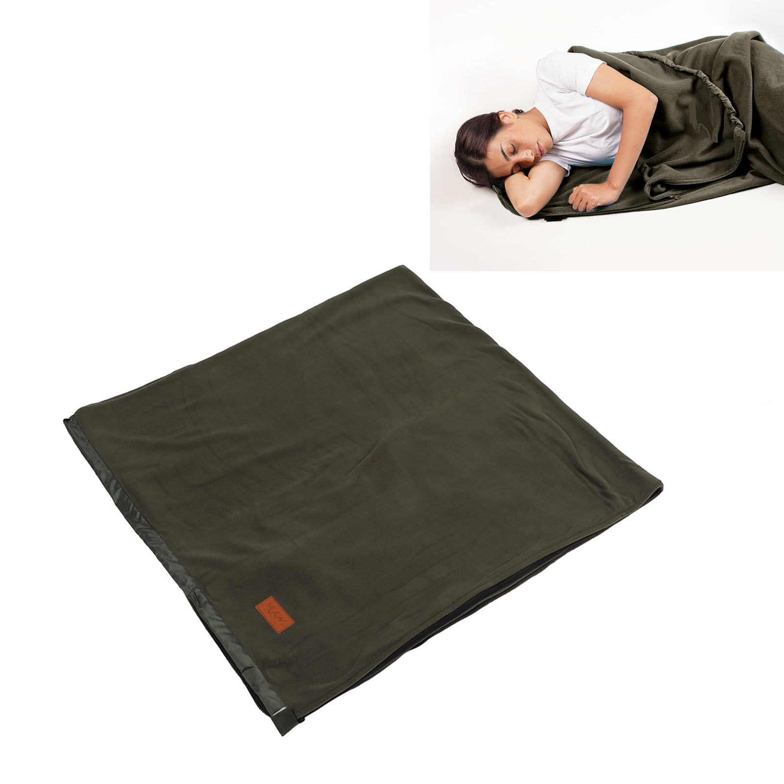 Travel and Camping Sheet Sleeping Bag Liner, Lightweight Compact