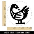 thumbnail image 2 of Sankofa African Adinkra Bird Symbol Reflection Rubber Stamp for Scrapbooking Crafting Stamping - Small 3/4 Inch, 2 of 7