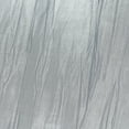 thumbnail image 2 of Ultimate Textile (3 Pack) Crinkle Taffeta - Delano 50 x 144-Inch Rectangular Tablecloth - for Party, Wedding, Home Dining, Hotel and Catering use, Platinum Dark Grey, 2 of 3