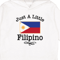 thumbnail image 3 of Inktastic Just a Little Filipino Toddler Hoodie, 3 of 4