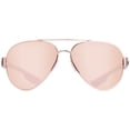 thumbnail image 3 of South Point, Copper Silver Mirror 580P, Shiny Blush Gold / Rose Tort Temples Frame, 3 of 4