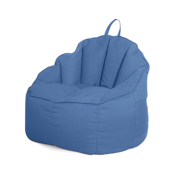 Sunisery Stuffed Animal Storage Bean Bag Chair, Inflatable Chair, Linen