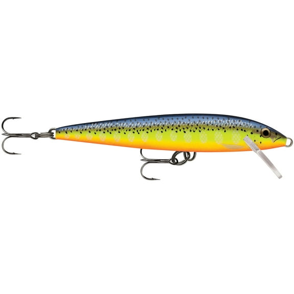 Rapala Original Floating Minnow 18 Fishing Lure 7" 11/16oz Hot Steel