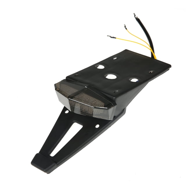 Montaje del guardabarros trasero Luz trasera LED Lámpara de freno Señales de giro Luz de freno Carevas Guardabarros de moto