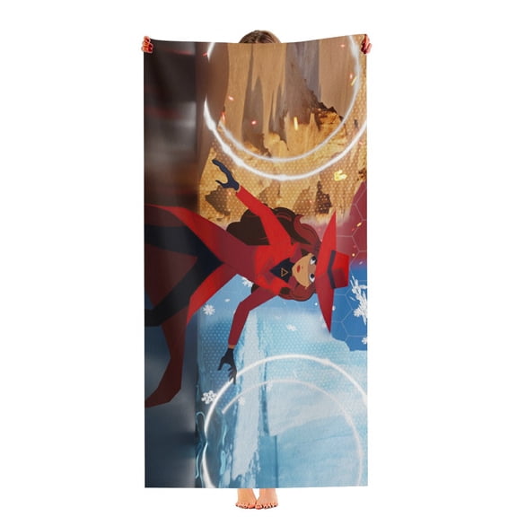 Carmen Sandiego  Beach Towel Quick Drying Microfiber Pool Towel 30"x60" Birthday Gift