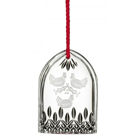 - Waterford Annual 12 Days of Christmas Lismore Three French Hens Crystal Ornament