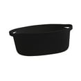 thumbnail image 3 of GUOOL Cotton Rope Basket Shelf Basket for Remotes Key Makeup Holder Container Desk Black, 3 of 9