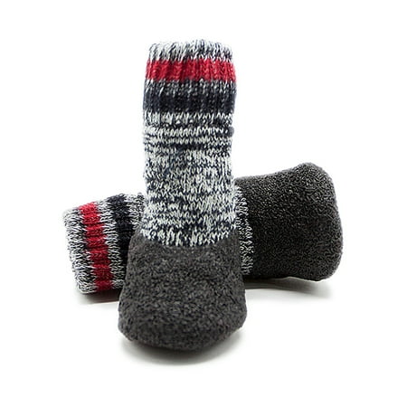 Worgeous 2 Pair Shoes for Dogs outside Doggie Pet Warm Socks Comfort