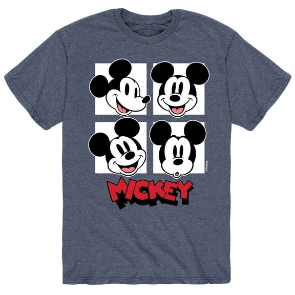 Disney - Mickey Grid - Men's Short Sleeve Graphic T-Shirt
