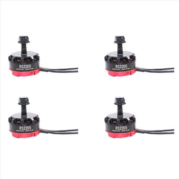 4X RC RS2205 2205 2300KV Brushless Motor for 2-6S 20A/30A/40A ESC FPV RC QAV250 X210 Racing Drone Multicopter(CW)