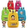 thumbnail image 2 of Mochila de una pieza para niño y niña, Bolsa Escolar de gran capacidad con estampado de Anime, Y2k, ideal para regalo, 2 of 5