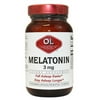 Olympian Labs Melatonin -- 3 mg - 75 Vegetarian Capsules