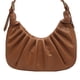 thumbnail image 3 of Bolso de hombro acolchado Bolso informal para mujer, bolso fruncido elegante de Color sólido, bolso para axila para niñas con correa ajustable, 3 of 4