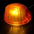 thumbnail image 4 of ECCPP QTY(5) Roof TOP Cab Marker Light Round-Shape Amber Lens + T10 6-3020-SMD White led light Fit for Chevrolet C/K truck, 4 of 5