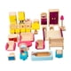 thumbnail image 5 of 26 piezas Juego de muebles de casa de muñecas de madera Play Play Toy Ornament Simulación Juegos Juegos Juegos Hobby Crafts para niños pequeños 3+, 5 of 9