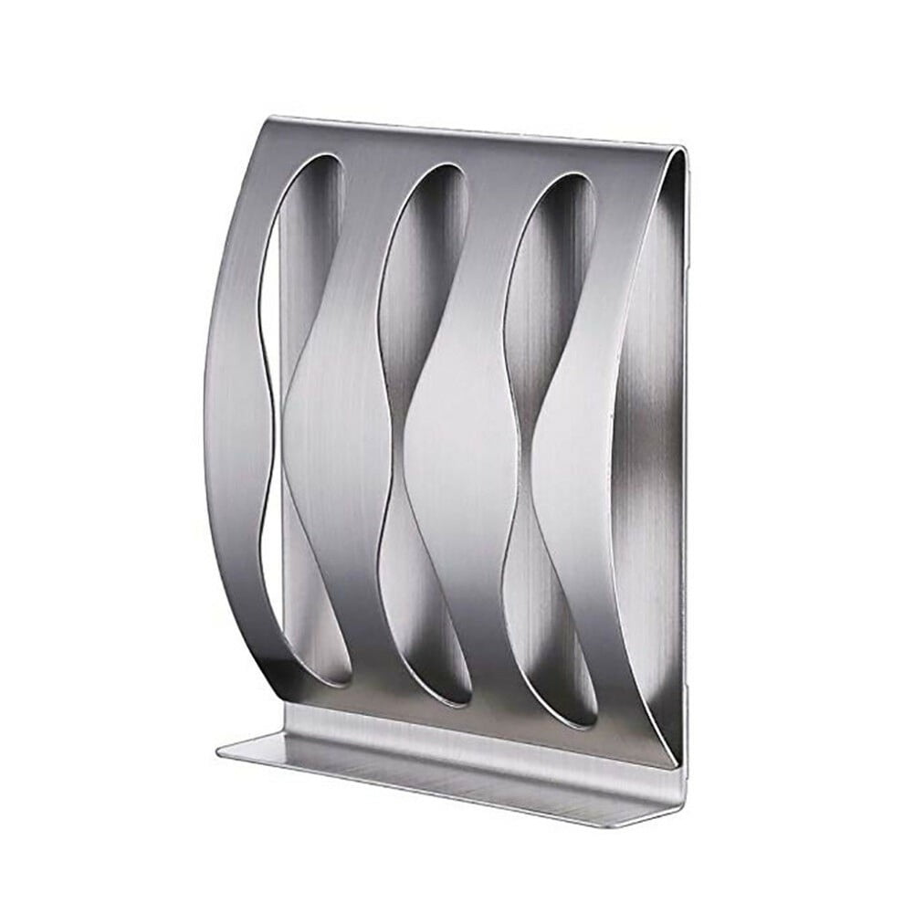 Toothbrush Wall Mount Holder Stainless Steel Suction Cups Bathroom Organizer AL 