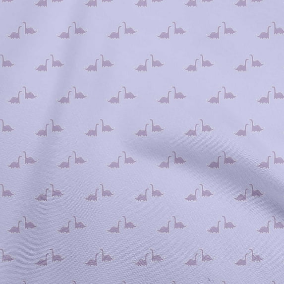 oneOone Cotton Jersey Lavender Fabric Kids Dino Sewing Fabric By The Yard Printed Diy Clothing Sewing Supplies 58 Inch Wide