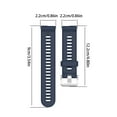Gar Min Forerunner 745XT Silicone Strap Official Accessory With Quick