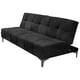 thumbnail image 1 of Sofa Cama Reclinable El Bazar Store New York Terciopelo Gris Oxford Futón 3 posiciones Sala, 1 of 7