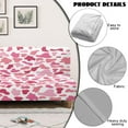 thumbnail image 3 of SCRAWLGOD Cow Print Pink White Futon Cover Armless Sofa Covers Sofa Bed Covers Stretch Futon Couch Cover Sofa Slipcover Furniture Protector Thick Soft Stay in Place, 3 of 7