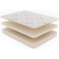 thumbnail image 3 of Papaya Plush Full Natural Mattress/10.5” Latex/Wool/Organic Cotton/Bed-in-a-Box/Made in USA, 3 of 4