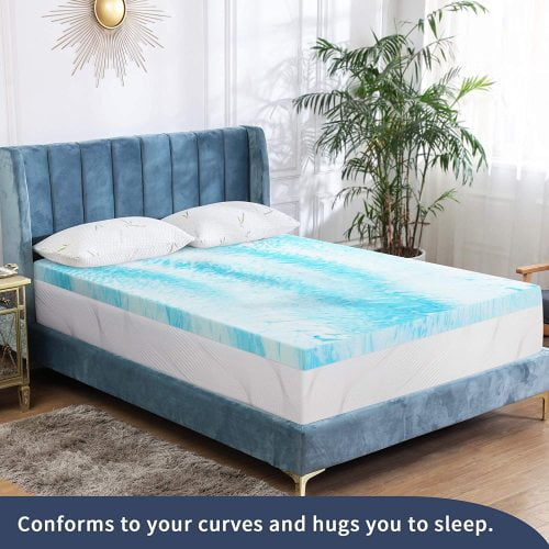 Mattress Topper King 3 Inch Cool Swirl Gel Memory Foam Mattress Topper For King Size Bed Blue Walmart Com Walmart Com Mattress Topper King 3 Inch Cool Swirl Gel Memory Foam Mattress Topper For King Size Bed Blue Walmart Com Walmart Com