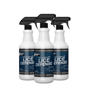 Exterminators Choice Lice Defense Spray 3 Pack | Lice Repellent Spray | 16 Ounce 3 Pack | Lice Treatment to Bedding, Carpet, Furniture and Backpacks