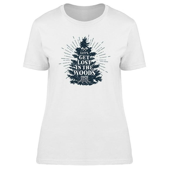 Sketch Lost In The Woods Tee Women's -Image by Shutterstock