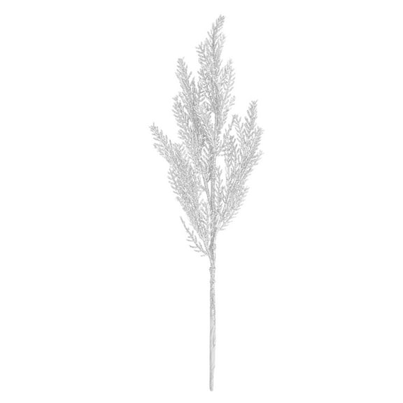 Christmas Tree Picks Sprays 16.5in Artificial Pines Needles Branch Fake Pines Stems Picks for Xmas Tree Holiday Arrangement Crafts DIY Garland Wreath Home Decor