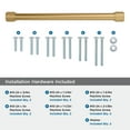 thumbnail image 4 of Amerock Faraday 12 inch (305mm) Center-to-Center Champagne Bronze Appliance Pull, 4 of 6