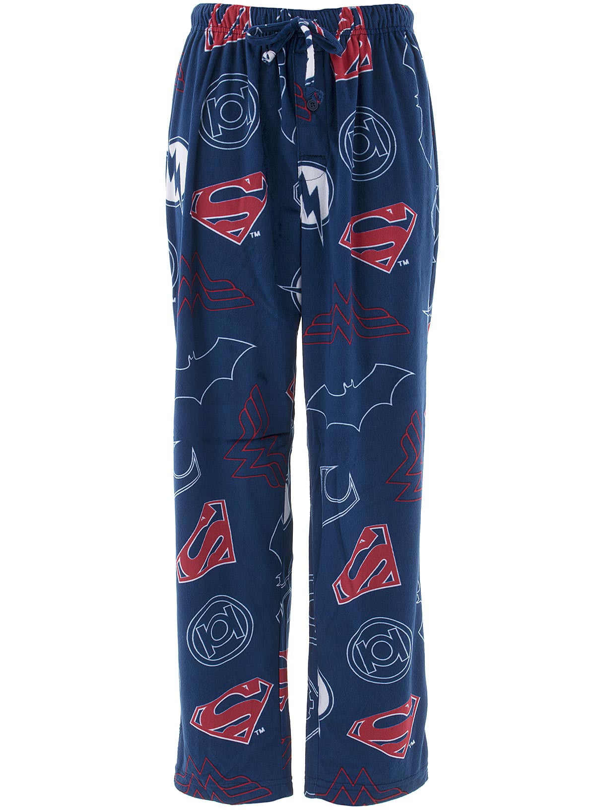 Justice League Mens Sueded Fleece Pajama Pants XL - Walmart.com