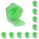 thumbnail image 3 of Jumpingount Bufandas cuadradas Pañuelo de gasa Accesorios sedosos Accesorio de fiesta Ropa de niños de jardín de infantes para representaciones Jade verde 60*60cm 10piezas, 3 of 6