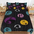 thumbnail image 1 of The Nightmare Before Christmas Wrinkle Free Fabric Soft Sleep Ready Zipper Closure Threaded Finish Duvet Cover Sets Style, 1 of 5