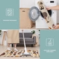 thumbnail image 6 of Brown Mushroom Label Light Pattern Kitchen Rugs Sets Of 3,Kitchen Runner Rugs Non Skid Washable,Decorative Kitchen Floor Mats for Kitchen,Sink,Laundry,17"x30"+ 17"x47" + 17"x59", 6 of 6