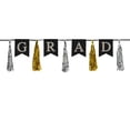thumbnail image 2 of Club Pack of 12 Gold and Silver Graduation Strung Pennant Banners Decors 78", 2 of 2