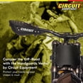 thumbnail image 2 of Equipo de circuito de guardamanos para motocicletas Vector Carbon/Green, 2 of 9