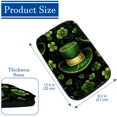 thumbnail image 4 of Saint Patrick's Day Soft, Comfortable and Furry Printed Car Armrest Cover Pad Mat - 12.5x8.2 Inch, 4 of 6
