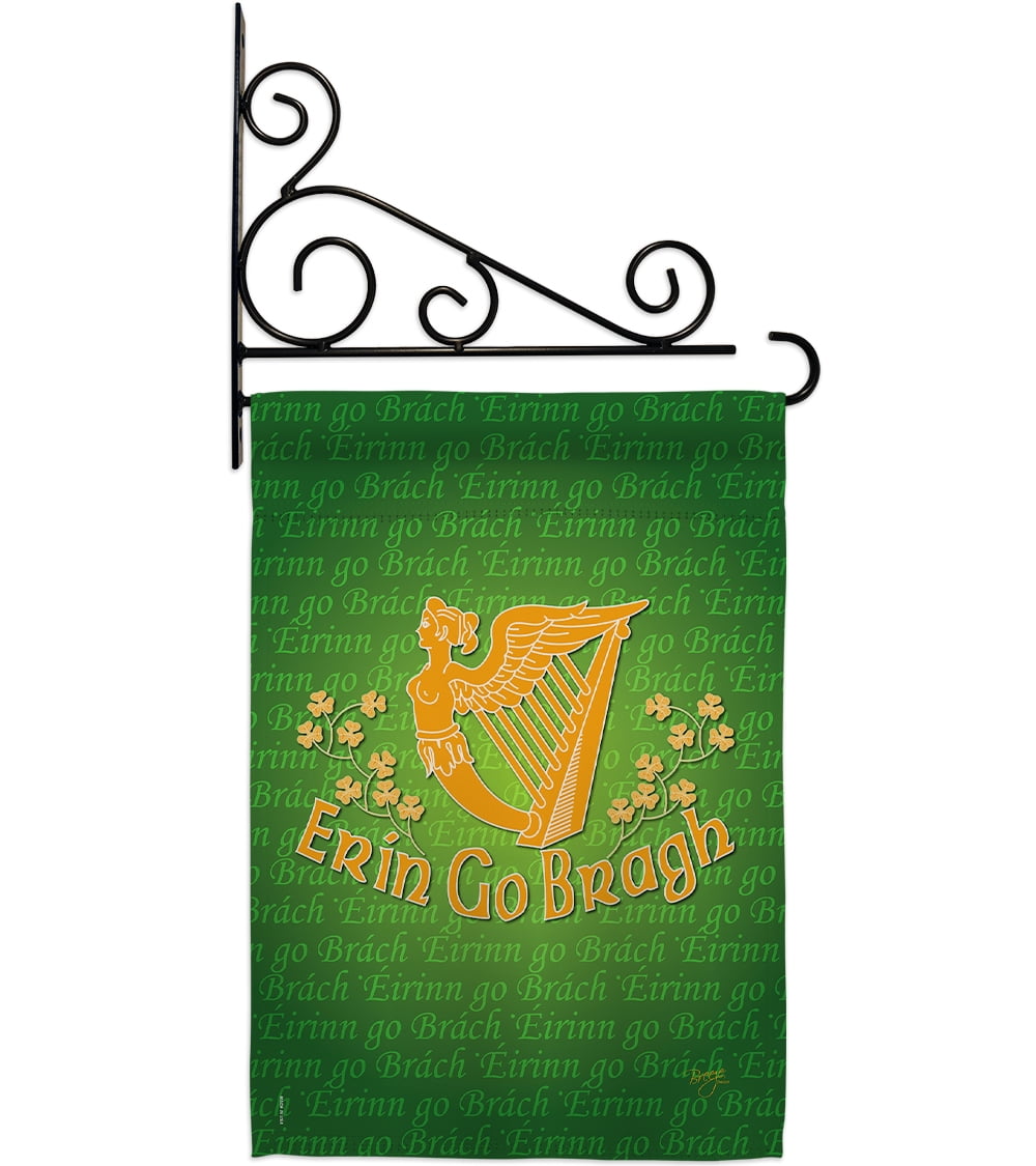 ERIN GO BRAGH IRISH DESIGN BAR RUNNER PUB ST PATRICK'S DAY IRELAND L& PRINTS