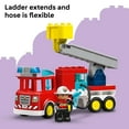 thumbnail image 6 of LEGO DUPLO Town Fire Truck with Hose and Firefighter Building Toy for Toddlers - Learning Play Set for Boys & Girls, Ages 2+ - Building Blocks for Motor Skills Practice - Gift for Birthdays - 10473, 6 of 7