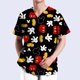 thumbnail image 3 of Camiseta de enfermería con estampado de Minnie y Mickey de Disney para hombre, tops casuales, manga corta, bolsillo con cuello en V, uniforme para mujer neutral, 3 of 5