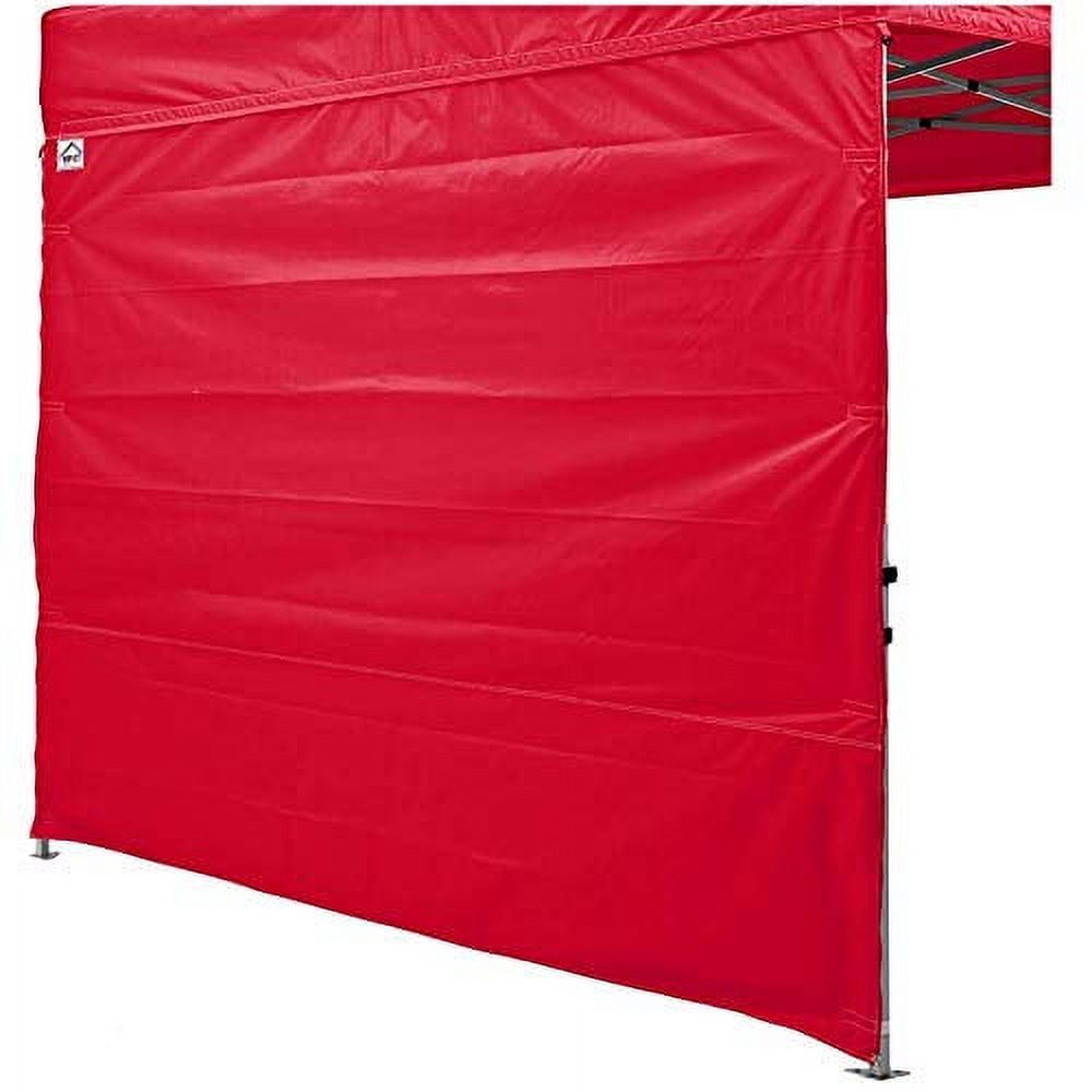 Impact Canopy 10 Foot Canopy Tent Wall, 1 Wall ONLY, 10' Canopy Sidewall, Red
