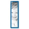 thumbnail image 2 of ArtToFrames 8" x 30" Bright Blue Picture Frame, 8x30 inch Blue Wood Poster Frame (WOM-4751), 2 of 8