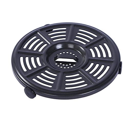 Plato de repuesto Crisper C/N para freidora Ninja Air Fryer AF100-AF150 8.2 x 8.2 pulgadas negro
