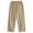 Khaki#25, variant on LIIPEE Boys Girls Back To School Uniform Pants Solid Color Stretch Elastic Waist Straight Leg Dress Trousers With Pockets Child Trendy Daily Pants,Khaki,5-6 Years